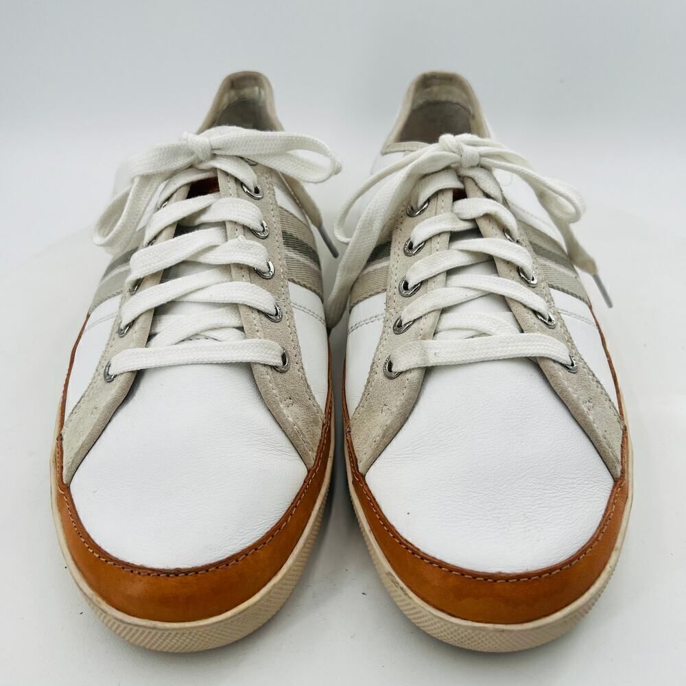 Coach Brad Women's Fashion Sneakers Lace Up White Leather Shoes Size 13M - Picture 6 of 13